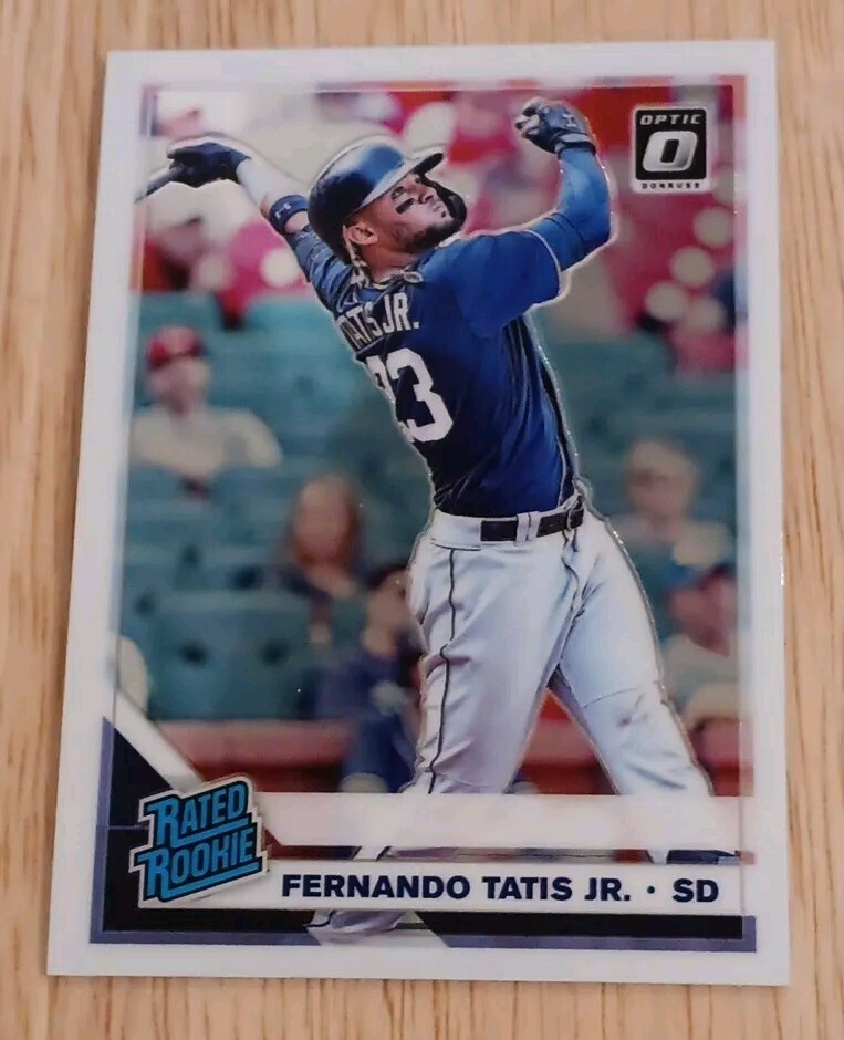 2019 Panini Donruss Optic Fernando Tatis Jr. Rated Rookie Card RC #84 Padres