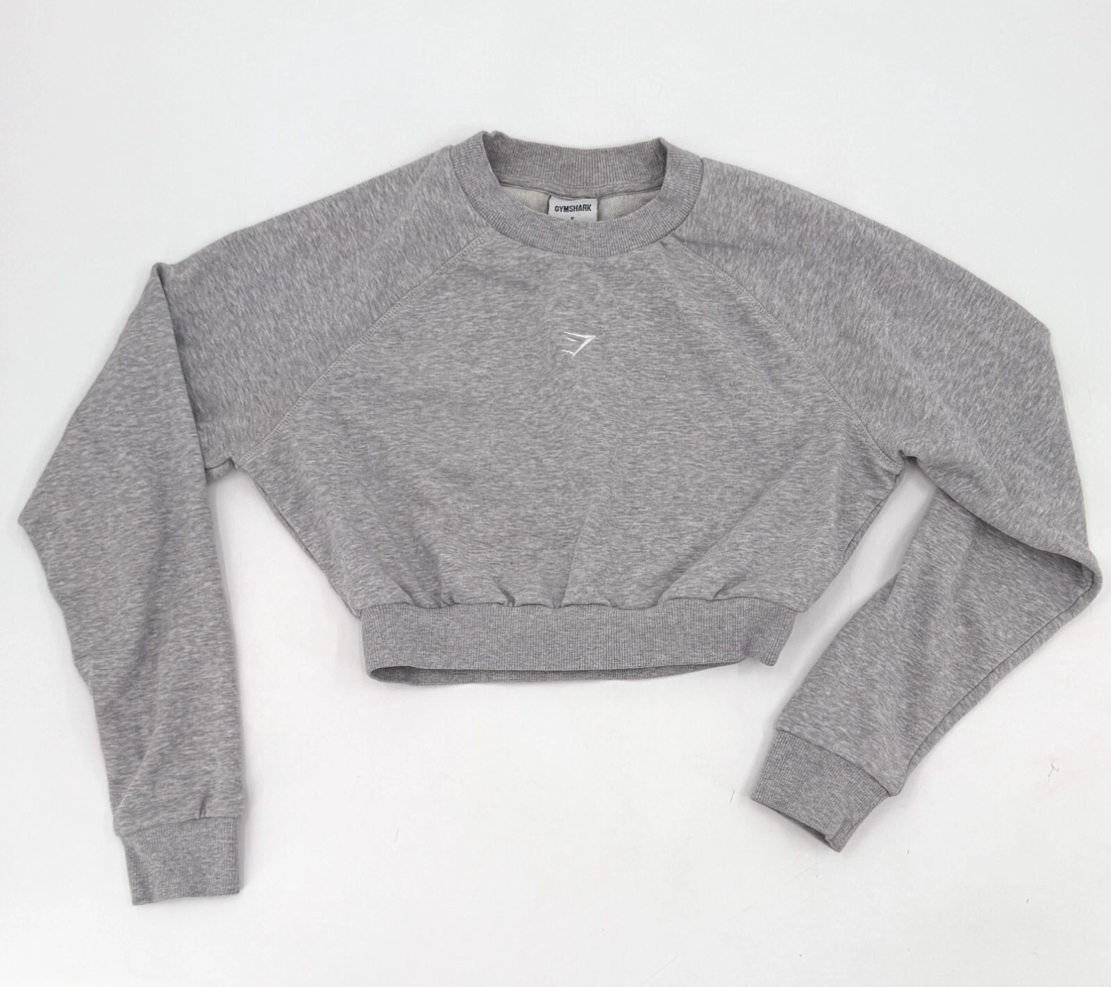 gymshark jogging cropped tapered workout sweater