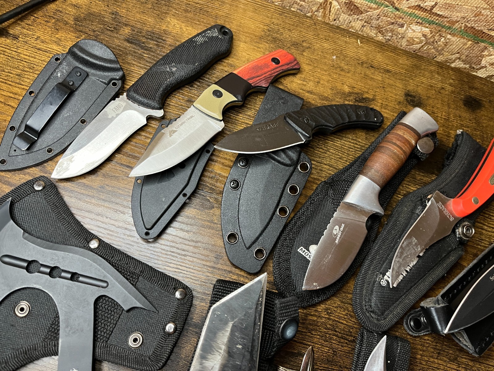Lot of Fixed Blade Knives eBay