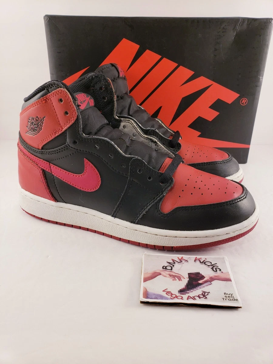 Nike Air Jordan 1 Retro High Og Banned Bred 2016 (575441-001) Size