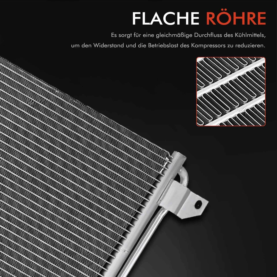Kondensator Klimaanlage für VW Golf 5 6 1K Audi A3 8P TT Skoda Octavia II Seat - Bild 3 von 4