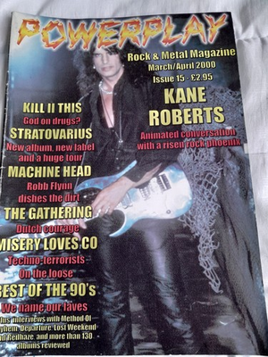 #ad Powerplay Rock amp; Metal Magazine From March April 2000 In Very Good Condition GBP 2.50