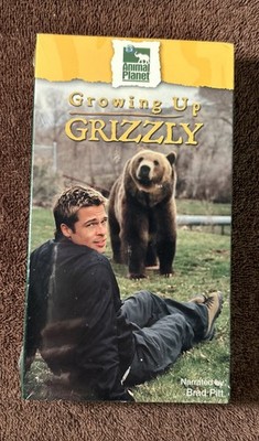Growing Up Grizzly Animal Planet Brad Pitt VHS Video Doug Seus Lynne Bart Bear