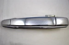 Chrome Outside Outer Exterior Door Complete Handle Driver Side Rear Door ABS
