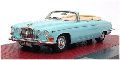 Matrix 1/43 Scale MX41001-191 - 1968 Jaguar 420G Convertible - Blue - Photo 1/4