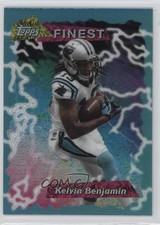 2015 Topps Finest 1995 Rookie Refractor Kelvin Benjamin #95FRRKB 2u3