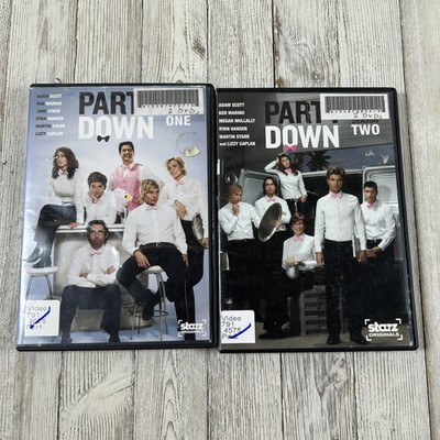 Party Down Seasons 1 & 2 DVD Set Starz Originals Comedy TV Series Adam Scott Ken