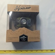 NEW - LED Tactical Headlamp   Adjustable Strap  Focus  Rugged Outdoor Light