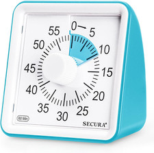 60-Minute Visual Timer, Classroom Timer, Countdown Timer for Kids and Adults, Ti