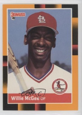 1988 Donruss Baseball's Best Box Set Willie McGee #131 1m8