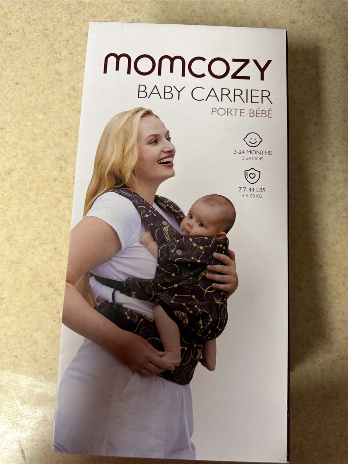 Momcozy Light Weight Carrier Airmesh Black