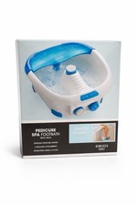 HoMedics Pedicure Spa Footbath with Heat Massaging Bubble Action NIB