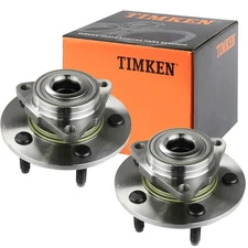 2 Pcs TIMKEN Front Wheel Hub Bearing For 2002 -2008 Dodge Ram 1500 N/ABS 5 LUG