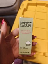 PK2- Rosemary Mint Blend Scalp Hair Strengthing Oil