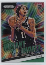 2023-24 Panini Prizm Instant Impact Green Prizm Noah Clowney #21 19bw