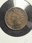 1897 1c Indian Head Liberty One Cent Penny Variety 3 Bronze VF