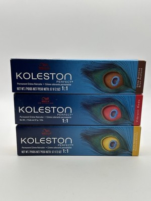 WELLA KOLESTON  PERFECT  ME + Permanent Hair Color 8/71 LIGHT BLONDE/BROWN ASH
