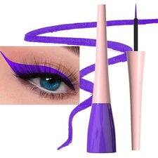 evpct 1Pcs Blue Violet Liquid Eyeliner Waterproof Blue Voilet Eye Liners for ...