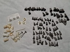 Wilton, marpol,Magic Tip Cake Cookie Icing Decorating Piping Tool VTG 100 Pieces