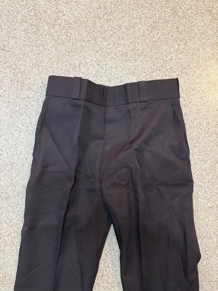 NWT VTG Talon Zip Horace Small Men's Uniform Trousers Pant Brown Sz 32 Reg - Image 2 of 4