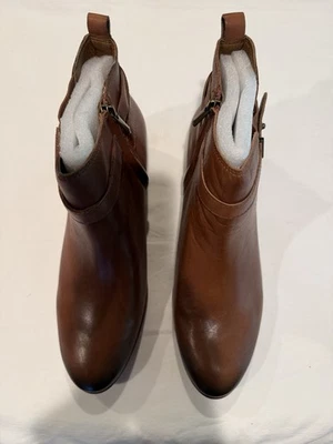 Sam Edelman Nuevos Botines Para Mujer Talla 12M Pacific, Cuero Pulido Botines - Imagen 1 de 4