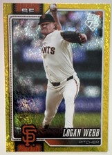 2025 Topps Series One Logan Webb #69 Gold Serial Numbered /399 Giants MLB