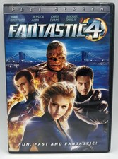 Fantastic Four DVD Full Screen Ioan Gruffudd Jessica Alba Chris Evans 2005