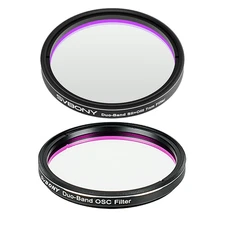 SVBONY SV220 7nm 2" Dual Band Filter SHO Hubble Palette for Astrophotography