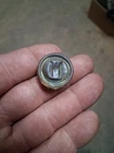 dug block I button Civil war relic
