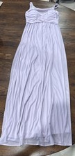 Davids Bridal Bridesmaid Dress Size 4 Color Iris 