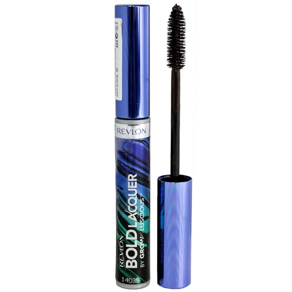 Revlon Bold Lacquer Length & Volume Mascara -Blackest Black- New
