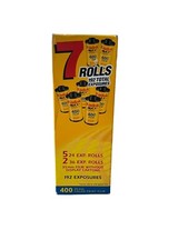 Kodak Max 35MM 400 Film Unopened Box 5 24 2 36 Exposure Rolls Expir. 02/2004