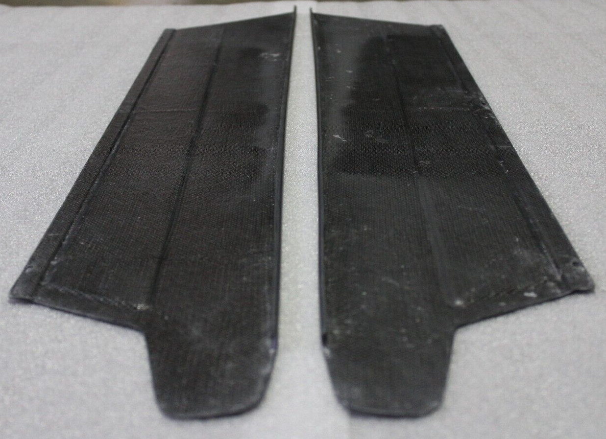 Ferrari 348, Carbon Fiber, Door Step Plate Set, RTUNED, New, P/N rtfe021ds348