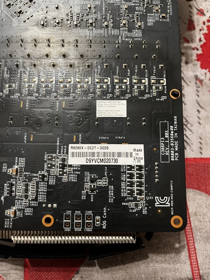 Scheda video Asus R9 280X 3GB GDDR5 Ottime Condizioni - Immagine 3 di 3