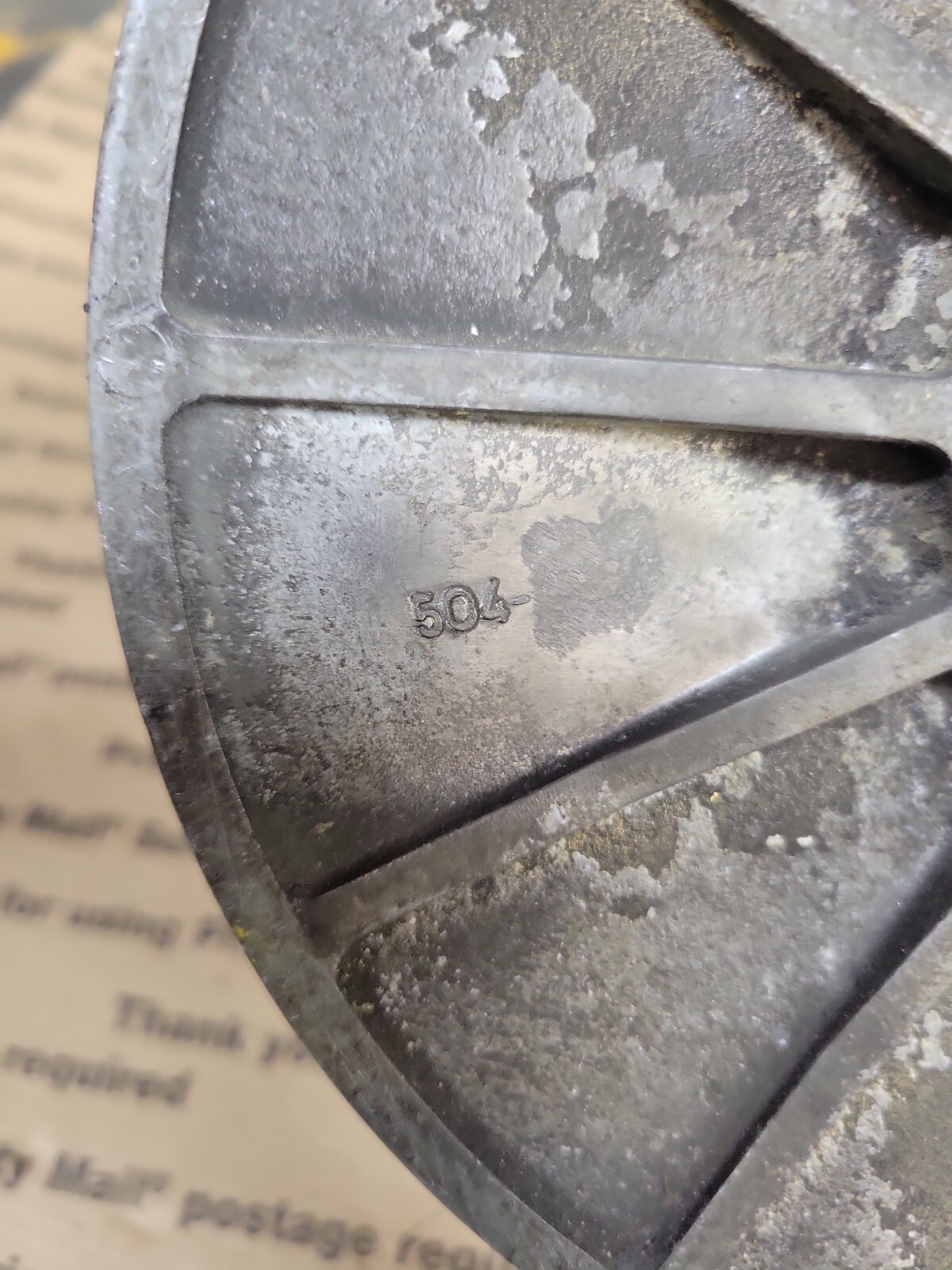 Vintage 72 Ski Doo TNT 340 Snowmobile Primary Engine Drive Clutch