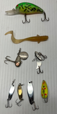 18 Misc Fishing Lures w/ Alabama Rig. | eBay