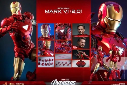 Hot Toys MMS687D52 THE AVENGERS 1/6 IRON MAN MARK VI (2.0)