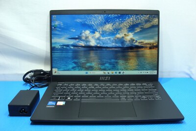 MSI Modern 14 C12M 14''FHD core i5-1235U 2.5GHz 8GB 512GB 95% Battery +Charger