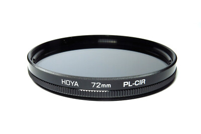 Hoya 72 mm Circular Polarizer Filter in Excellent Condition