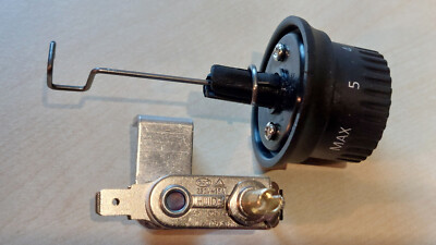 Regelbarer Thermostat HUIDE  Temperaturregler KST-168 T250  250V-16A  mit Knebel