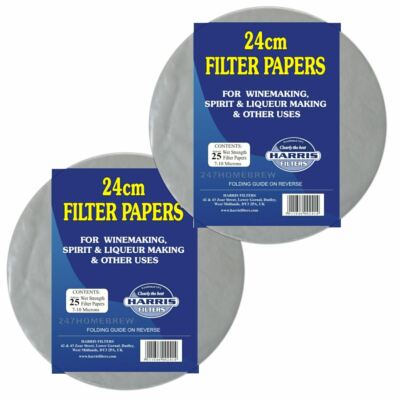 2x Harris VinPapers 24 cm Weinfilterpapiere
