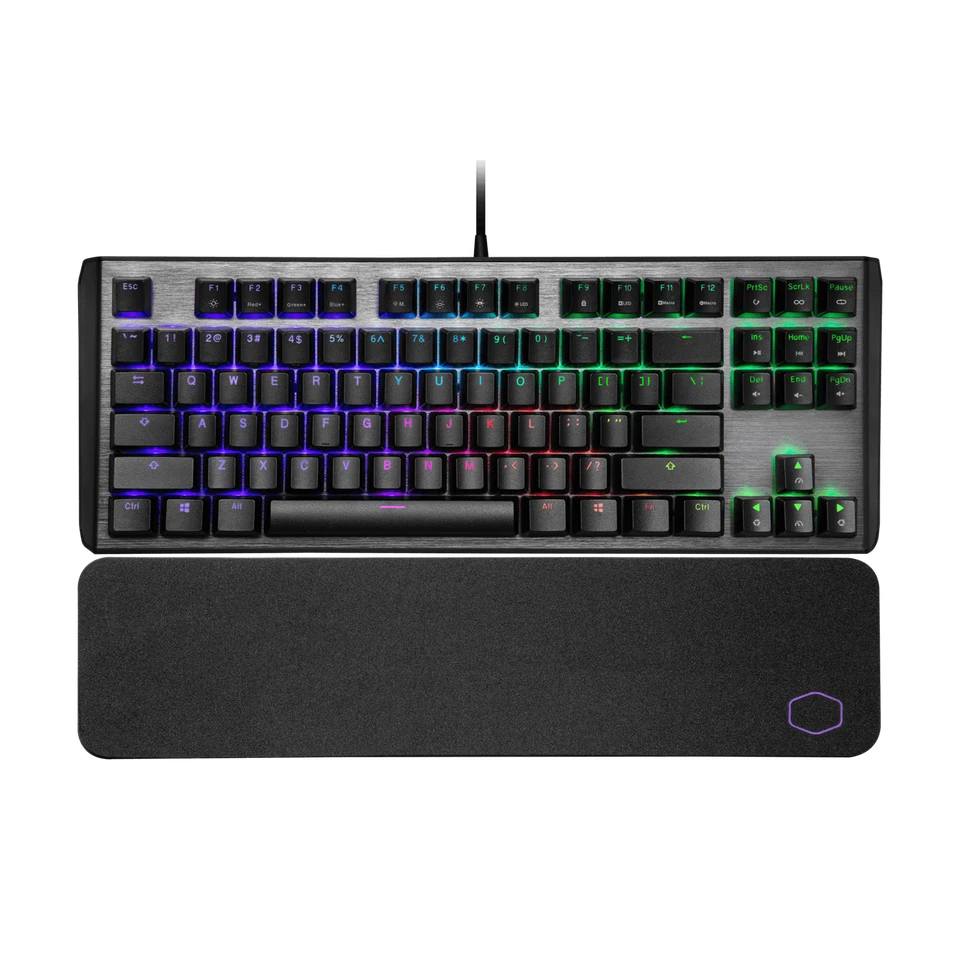 NEW Cooler Master CK530 V2 Keyboard MECHANICAL Swith BLUE English Hebrew RGB LED - Image 2 of 4