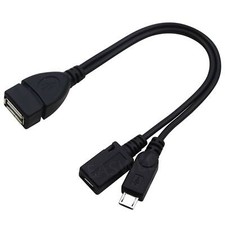 Micro USB Male To USB Female Host OTG for Samsung HTC