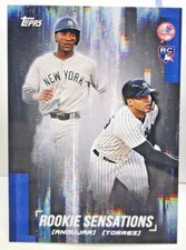 Gleyber Torres/Miguel Andujar 2018 Topps On Demand RC Rookie Sensation Teammates