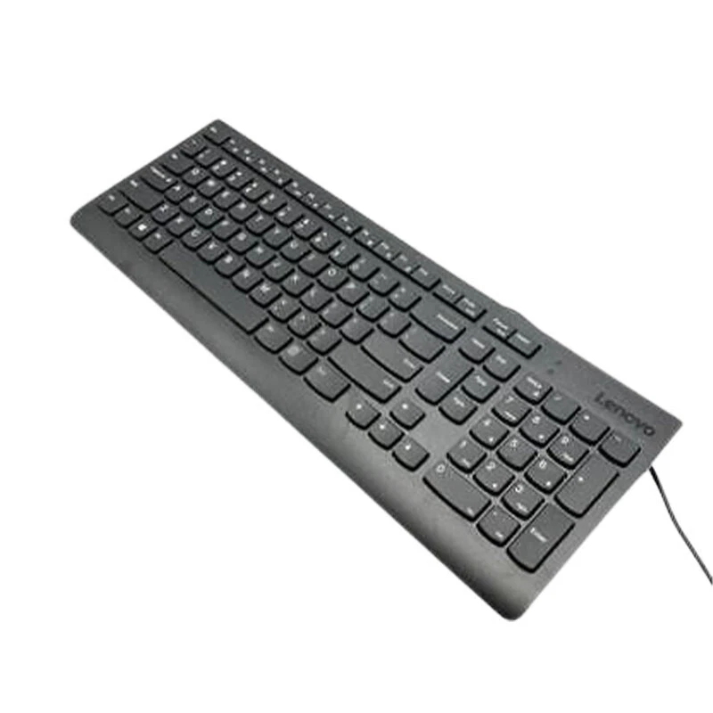 Lenovo SK-8823 Wired USB Keyboard Black and Mouse Optical Sensor Used - Image 3 of 3