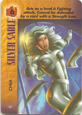 Marvel OVERPOWER Silver Sable Chia special - Powersurge