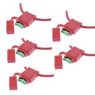 10 Gauge Fuse Holder - 10 AWG Inline Fuse Holder w/ both 30 & 40 AMP ATC Blades