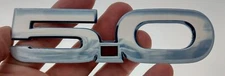 2015-2019 Ford Mustang 5.0 Fender Emblem Metal Magnet 5" X1.4" Non OE Badge