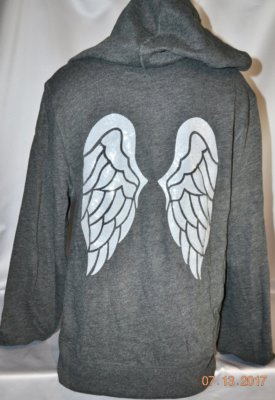 ヴィクシーページ Victorias Secret Supermodel Angel Wing Sequins Bling Classic Zip