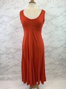 anthropologie maeve orange dress